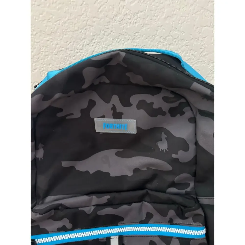 Fortnite  NWOT Gray Camo Kids School Backpack Bookbag - Epic Games